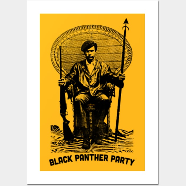 Black Panther Party / Black Pride Wall Art by CultOfRomance